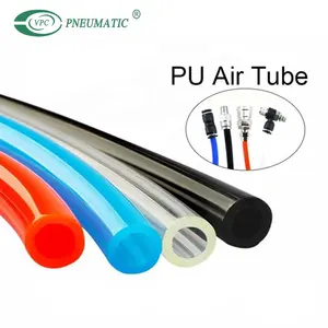 Red Black White Transparent Pneumatic Pu Pipe 6x4mm 8x5mm 10x6.5mm 12x8mm Polyurethane Air Hose