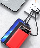 A129 Mini Batterie Externe Portable Haute Capacité 10000mAh Ultra Fine à Charge Rapide 5V Micro USB & Type-C Multi-Ports