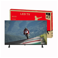 Téléviseur intelligent tout-en-un de haute qualité et pas cher, écran intelligent de 43 pouces, téléviseur 43 pouces, projecteur 4K