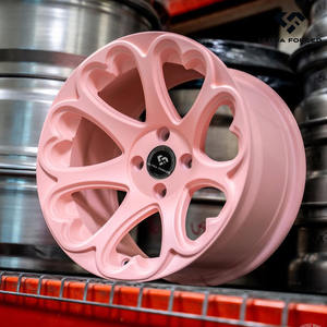 18 19 20 21 pollici 4 5 6 fori Candy cuore a forma di ruota da corsa forgiato cerchi ruote per autovetture per BMW Benz Audi VW coleottero - Product Image 4