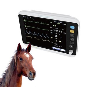 Ekg kalp hızı ölçer solunum kan oksijen kan basıncı ve vücut sıcaklığı makinesi için monitör - Product Image 6