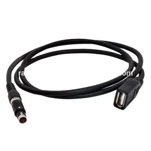cable with male female audio video camera connector