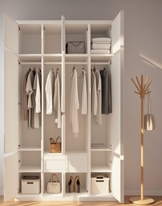 Nouvelle armoire de rangement moderne populaire en bois pour chambre à coucher, grande armoire, armoires de chambre - Product Image 3