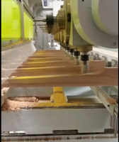 Tour à bois 5 axes pour la fabrication de pieds de chaise, multifonctionnel