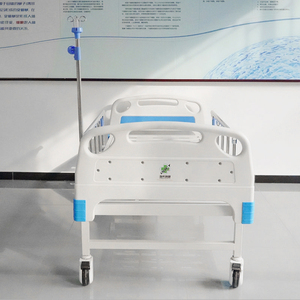 Gran oferta, cama de <span class=keywords><strong>hospital</strong></span> de Enfermería de Metal plegable Manual con 1 manivela con colchón, garantía de 3 años - Product Image 6