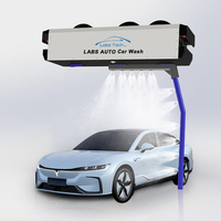 Machine de lavage de voiture automatique entièrement automatique à bras unique rotatif professionnelle pour station de lavage de voiture