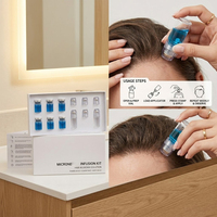 Sérum capillaire et cuir chevelu aux tripeptides de cuivre-1 – Traitement en ampoules, bloqueur de DHT, nourrit le cuir chevelu et favorise la croissance des cheveux, essence capillaire GHK-Cu