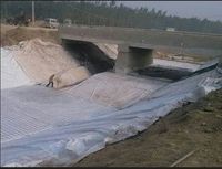 Géotextile non tissé en fibres courtes PP à prix d'usine pour filtration, séparation et drainage