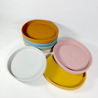 Nouvel ensemble de vaisselle pour bébé 2026 : bol en silicone durable antidérapant avec bavoir, facile à utiliser pour les repas des tout-petits