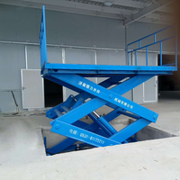 Plateforme élévatrice de voiture fixe de 5 m, utilisation domestique, élévateur de voiture à ciseaux hydraulique vertical, élévateur de marchandises