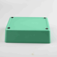 Rechthoekige kom van melamine, BPA-vrij, wasbaar, voor het serveren van eten, voor thuisgebruik, minimalistisch design