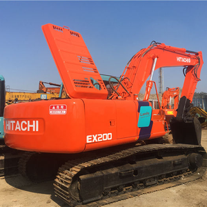 Équipement lourd Hitachi EX200 d'occasion de 20 tonnes avec moteur, boîte de vitesses, pompe, roulement et PLC, performances de stabilité et bras long - Product Image 4