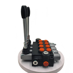 Válvula de Control Direccional Hidráulica Manual de 4 Vías Huamao 4P40-1-A1A1A1-G-KZ1 para Construcción, Agricultura e Industria - Product Image 3