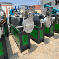 Granulateur de film agricole recyclé LDPE HDPE PA avec conception anti-colmatage et moteur, production de 10 tonnes/jour