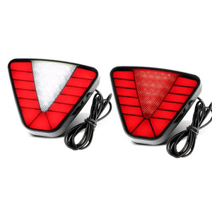 Luces de navegación para automóviles, luces de freno para evitar colisiones traseras, luces LED de advertencia intermitentes para control de crucero y luces triangulares en forma de V. - Product Image 5