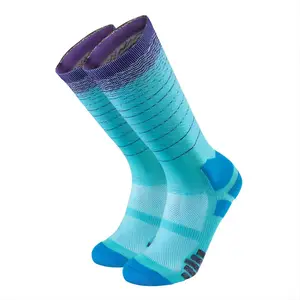 Qualité supérieure Ajouter des chaussettes d'épaisseur Chaussettes antidérapantes Chaussettes de basket-ball de sport