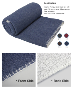 Giao Hàng Nhanh Công Bố Thân Thiện Với Môi Bán Buôn Tùy Chỉnh Với Logo Quà Tặng Khuyến Mãi Ném Lông Cừu Chăn Sherpa Cho Bất kỳ Màu Sắc - Product Image 4