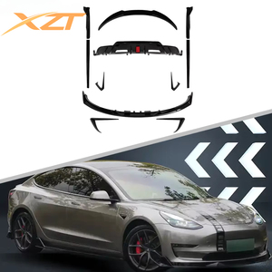 Kit aérodynamique : Diffuseur arrière et lèvre avant avec éclairage pour <span class=keywords><strong>Tesla</strong></span> <span class=keywords><strong>Model</strong></span> <span class=keywords><strong>3</strong></span> 2018-2023 - Product Image 1