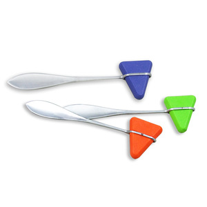 Martillo de percusión todo martillo de diagnóstico triangular negro, martillo neural, recubierto con polvo negro y mango de plástico en aerosol - Product Image 1