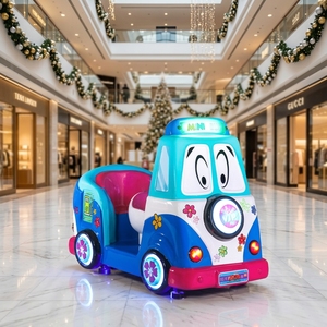 Manège pour enfants à monnayeur, mini-<span class=keywords><strong>bus</strong></span>, 2 joueurs, machine de jeu d'intérieur pour enfants, 140W, écran LCD 42 pouces, certifié CE, M SKY - Product Image 1