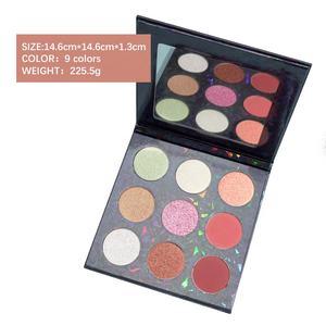 Cream Chestnut Gorgeous Rock Color Vibrant Contouring Sombra <span class=keywords><strong>de</strong></span> ojos Nueva paleta <span class=keywords><strong>de</strong></span> sombras <span class=keywords><strong>de</strong></span> ojos <span class=keywords><strong>de</strong></span> 9 colores - Product Image 5