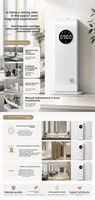 Diffuseur d'arômes intelligent à ultrasons, distributeur automatique d'aromathérapie mural, 90 ml, 1 an, pour hôtels et usage domestique