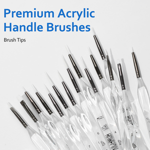 <span class=keywords><strong>Set</strong></span> di 12 <span class=keywords><strong>Pennelli</strong></span> BOMEIJIA con Manico in Acrilico <span class=keywords><strong>per</strong></span> <span class=keywords><strong>Pittura</strong></span> Artistica, Nail Art e Decorazione Fine Line - Product Image 6