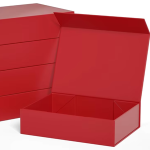 Подарочные папки класса люкс с магнитной застежкой из переработанного гофрокартона с УФ-покрытием и тиснением, с возможностью нанесения индивидуального логотипа для подружек невесты - Product Image 1