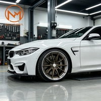Jantes de voiture de tourisme Maxtera en bronze forgé sur mesure, style S104SC, pour Ferrari, Corvette, Porsche, Audi, BMW, AMG GT63S, Tesla, jantes en alliage