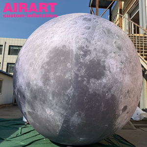 Balle lunaire gonflable, sphère gonflable des neuf planètes de 3,5 m, sphère lunaire gonflable - Product Image 1