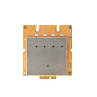 Module WiFi 7 802.11be bi-bande 2,4 GHz/5 GHz MD24 QCN9274 avec antenne externe PCIe, alimentation 5V/3,3V, garantie 1 an, jaune