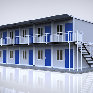 Container nhà với phòng tắm và nhà bếp mát mẻ vận chuyển container nhà đôi tầng gấp container xây dựng - Product Image 1