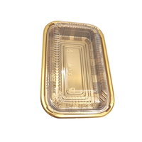 JY-815 umwelt freundlicher Deckel mit kleinen Ohren Food Box Rechteck Sushi Food Container Packbox