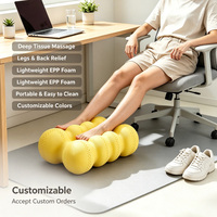 Kit de rouleau en mousse EPP et de balle de massage en forme d'arachide haute densité pour la relaxation des fascias, outil de libération musculaire des jambes pour le yoga et le fitness, personnalisable