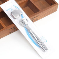 Kit d'outils de pédicure professionnels FOCSTAR en acier inoxydable complet pour éliminer les callosités des pieds, rasoir, lime, râpe, grattoir confortable