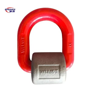 G80 Heavy Duty thép hợp kim mạ kẽm hàn nâng điểm trên pivoting <span class=keywords><strong>D</strong></span> <span class=keywords><strong>Ring</strong></span> trong hộp carton - Product Image 5
