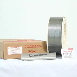 Flusso del ponte animato filo di saldatura in acciaio inox THY-A308LQ 18% Cr-8 % Ni titanio scorie E308LT1-1 filo di flusso MIG