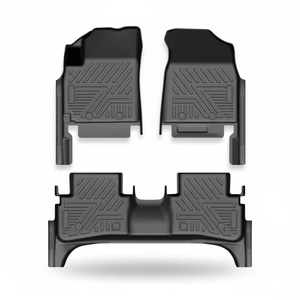 แผ่นรองพื้นรถยนต์ TPE 5 มิติ กันลื่นอย่างดี รุ่นหรูหรา สำหรับ CRETA/IX25 ปี 2024 ขึ้นไป ลดราคาพิเศษ - Product Image 1