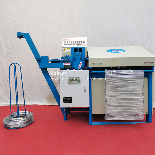 Galvanized Double Loop Tie Wire Machine with Motor PLC & Gear High Efficiency Wire Bending Machine