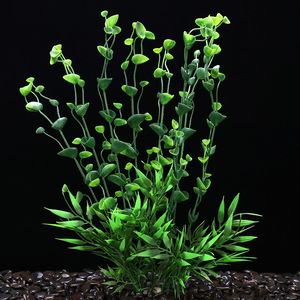 Ornements de paysagisme pour aquarium, fournitures d'aquarium, plantes aquatiques simulées écologiques, plantes aquatiques en plastique, marque <span class=keywords><strong>Levana</strong></span> - Product Image 4