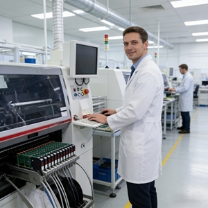 SM485ที่ใช้บวกกับการเลือกและวางเครื่อง SMT ความเร็วสูงชิป mounter PCB สายการประกอบ SMT - Product Image 6