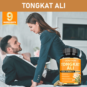 OEM ODM Healthcare Tabletten Pillen Verschiedene Bio Vegan Natural Extract Wurzel Tongkat Ali Kapseln - Product Image 2