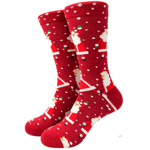 <span class=keywords><strong>Calcetines</strong></span> de Santa Claus Unisex de Algodón con Diseño Personalizado al por Mayor, Divertidos, para Regalo, Decoración Navideña - Product Image 6