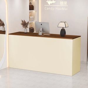 Vente flash : comptoir de réception de bureau, comptoir de réception pour spa et salon - Product Image 3