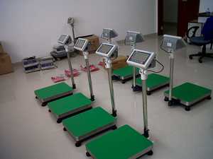 YAS High Quality 200kg-350kg Digital <strong>Electronic</strong> Warehouse Platform Scales <strong>Industrial</strong> Weighing Bench 0.01g 0.1g LCD Display - Product Image 5