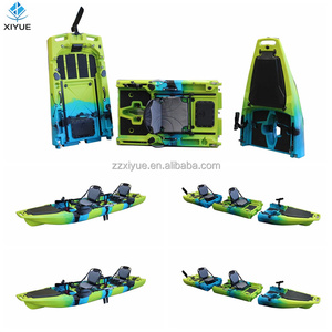 Kayak Profesional Desmontable y Plegable para 1-2 Personas, con Motor, Casco de Plástico PE, para Pesca, Trolling y Parques Acuáticos - Product Image 2