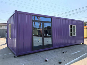 บ้านเคลื่อนที่สำหรับงานเชื่อมต่อโครงสร้างเหล็ก  ร้านค้าเคลื่อนที่ยอดนิยม  บ้านสำหรับกิจกรรม  ศาลาพักผ่อน  โรงงานผลิตกล่องเหล็กตามสั่ง  เหล็กชุบสังกะสี - Product Image 6