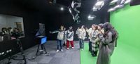 Teleprompter 27" untuk Canon Nikon Sony DSLR Studio Siaran Kaca Tempered Auto-mirror Produsen Tingkat Siaran