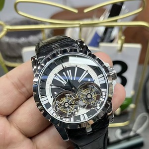 Montre mécanique sportive à remontage automatique, style tendance de luxe, saphir résistant aux rayures, fond transparent de 45 mm - Product Image 5
