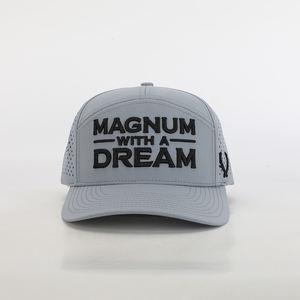 Bán buôn tùy chỉnh thực hiện thời trang 7 Bảng điều chỉnh Mũ bóng chày cong vành vải polyester với 3D thiết kế thêu - Product Image 2